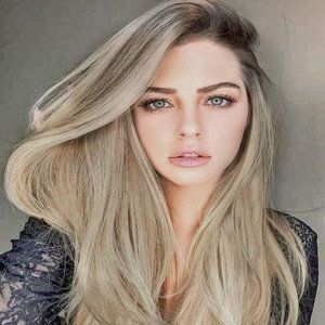 Accessories Lace Front Dark Roots Ash Blonde Natural Hairline